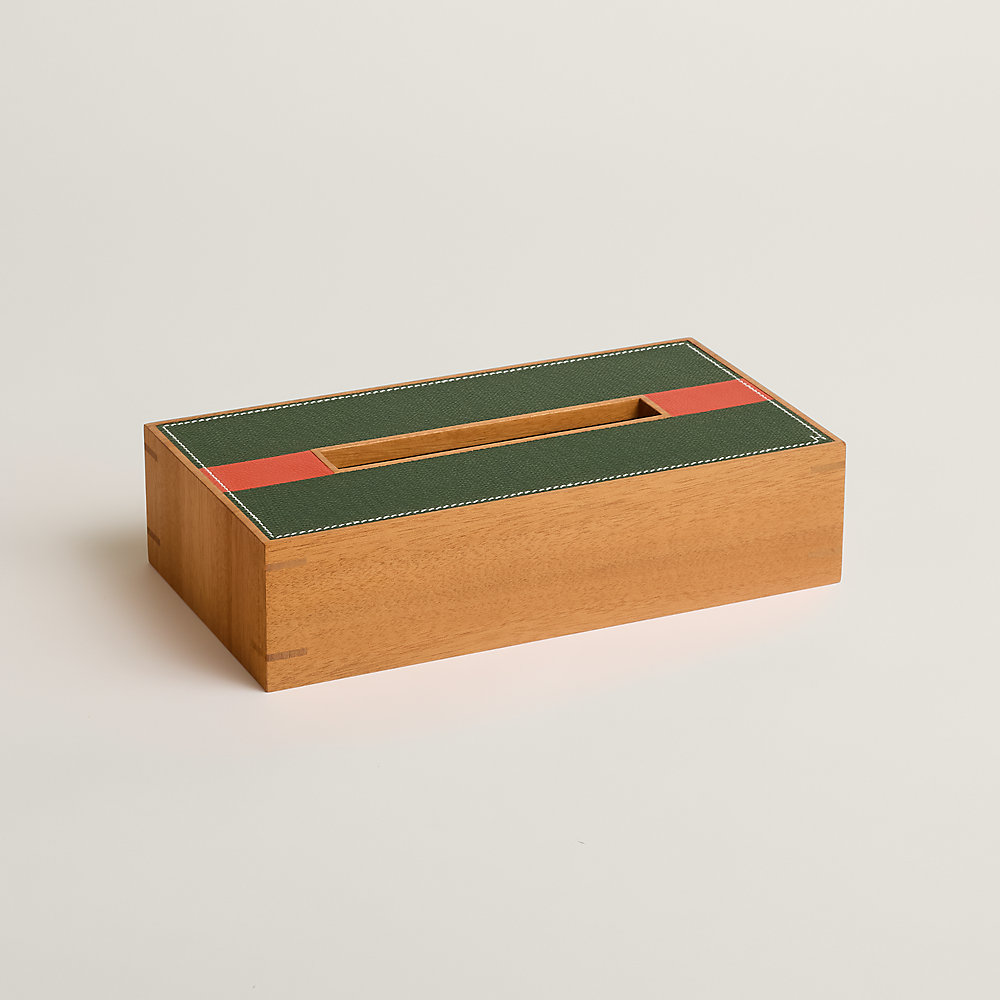 HERMES ティーボックス《Pleiade Pleiade en Casaque tissue box, small model - Red | Hermès Netherlands